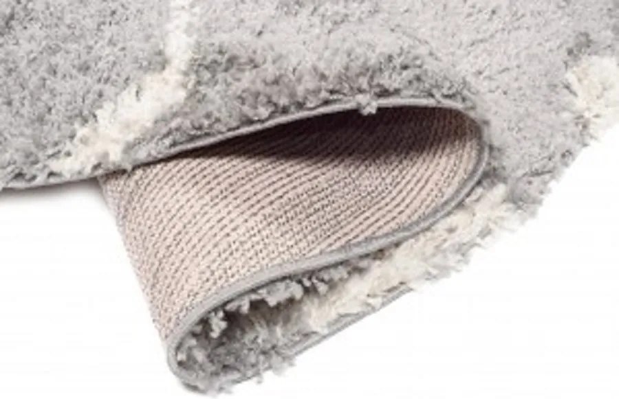 TA Koberec L227C TMAVOSIVÉ/BÉŽOVÉ BOHO KOLESO