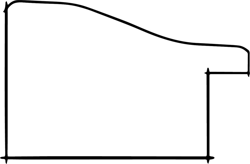 DANTIK - Zrkadlo v rámu, rozmer s rámom 50x100 cm z lišty NEVIS modrá (3052)