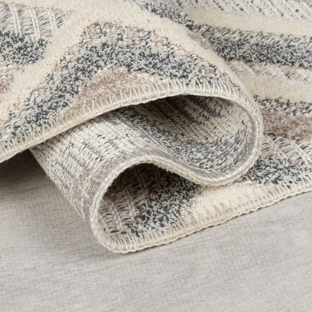 Sivobéžový prateľný koberec 78x150 cm Beckett – Flair Rugs