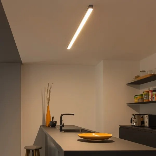 LED stropné svietidlo ALLDAY BASIC LED/20/30/40W/230V 2700/4000/6000K 120 cm čierne