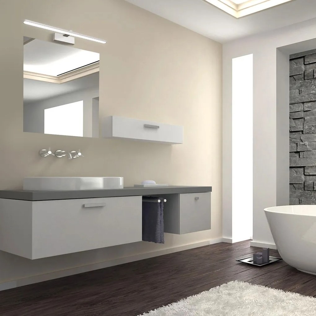 Nástenné LED svietidlo Splash, 1x LED 12w, 4000k, (60 cm), w