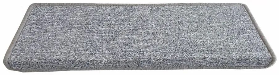 Nášľapy na schody Astra svetlo šedá obdĺžnik, samolepiaci - 24x65 obdĺžnik (rozmer vrátane ohybu) Vopi