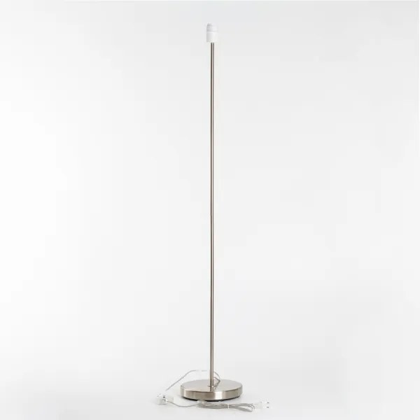 Brilagi - LED stojacia lampa CERIA 1xE27/40W/230V pr. 45 cm biela/matný chróm