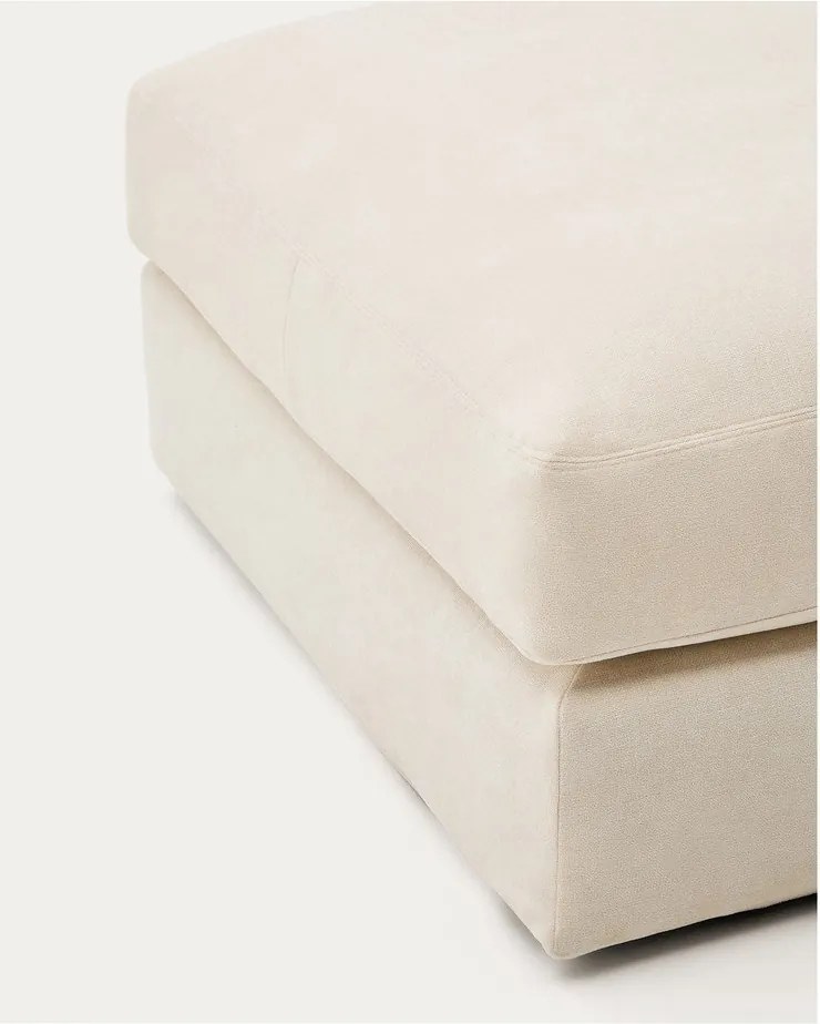 Béžová ženilková podnožka Alea – Kave Home