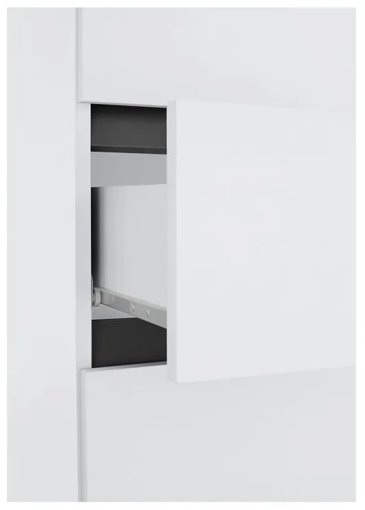 Biela kúpeľňová skrinka Støraa Wisla, 38 x 180 cm