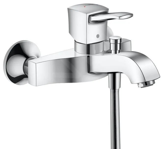 Hansgrohe Metropol Classic, nástenná páková vaňová batéria, chrómová, 31340000