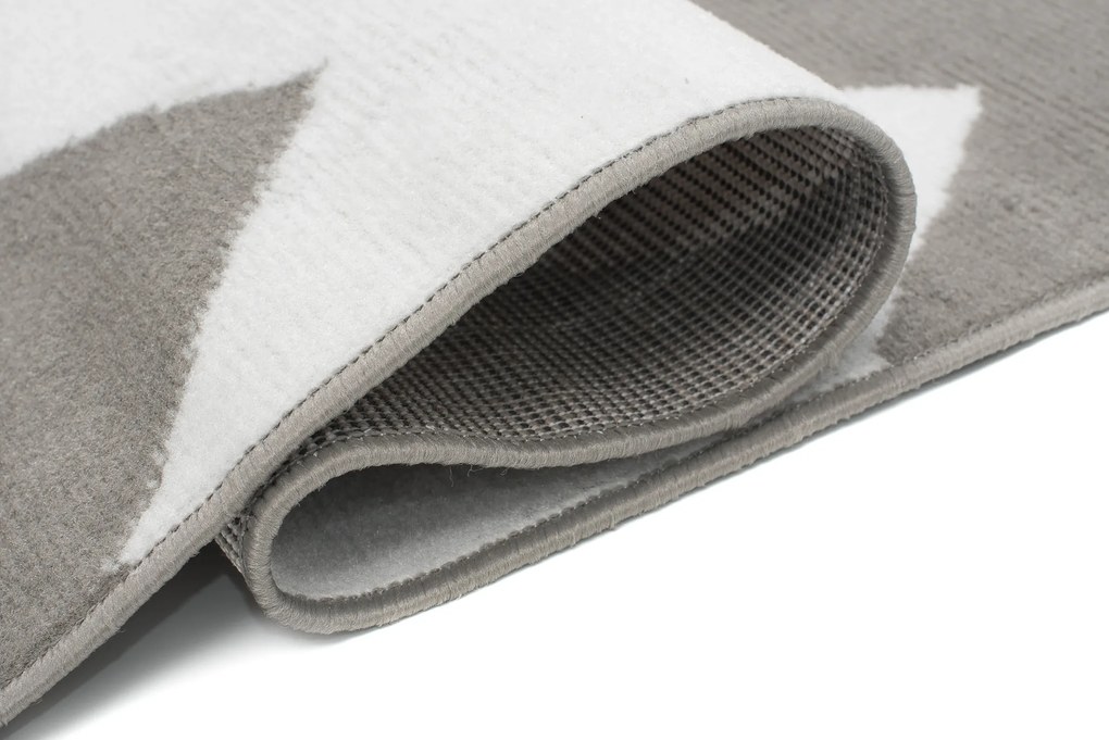 TA Koberec C437A SVETLO SIVÁ/BIELA BALI PP Rozmer: 180x250 cm