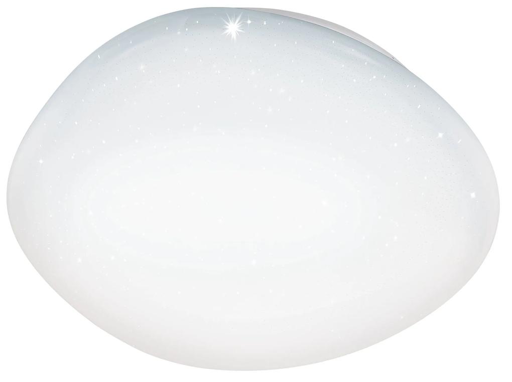 EGLO LED múdre stropné osvetlenie SILERAS-Z, 3x11W, teplá biela-studená biela, RGB, 60cm, okrúhle, biele