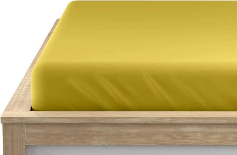 Jersey plachta žltá 180 x 200 cm