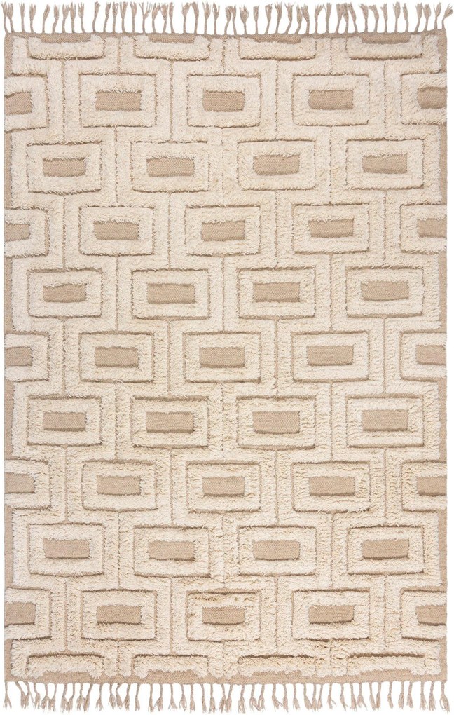 XXXLutz VLNENÝ KOBEREC, 120/170 cm prírodná farba Flair Rugs - Online Only bytové doplnky - 003165040801