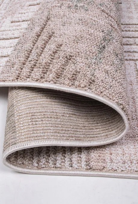 Koberec BENITA 512 zelený / krémový