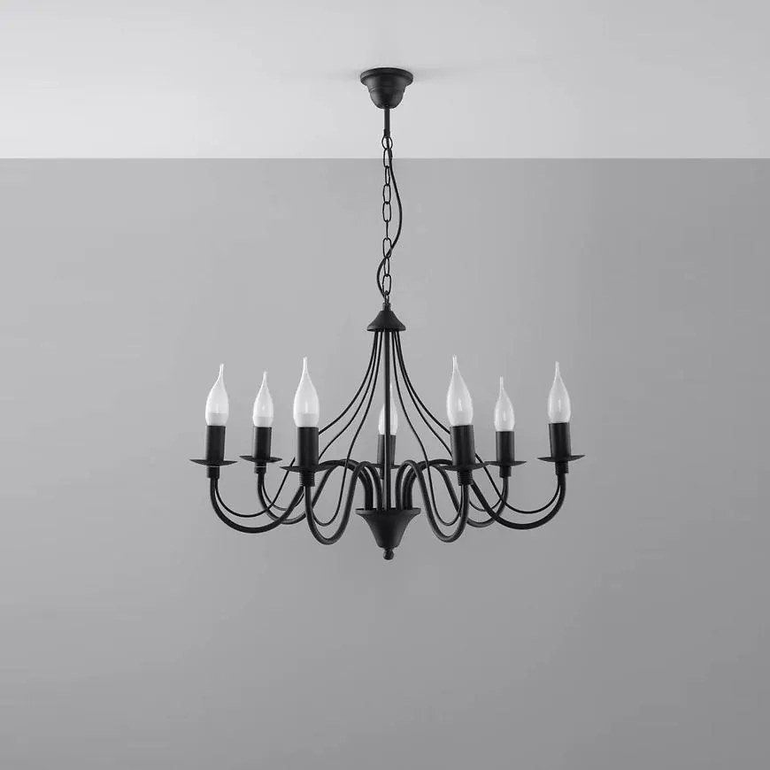 Luster Minerwa 7 A-0219 čierna