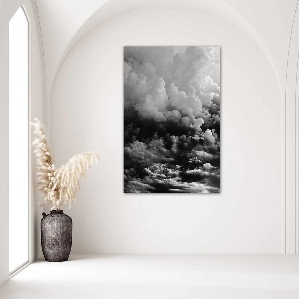 Gario Plagát Čierne mraky Farba rámu: Bez rámu, Rozmery: 60 x 90 cm