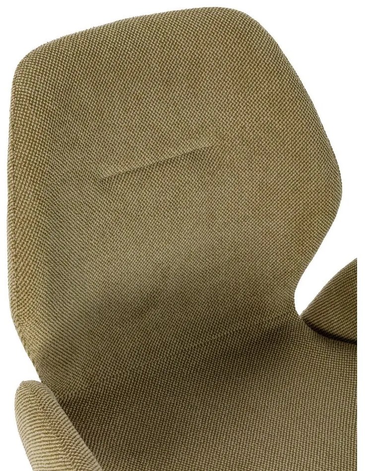 Zelené čalúnené jedálenské kreslá v súprave 2 ks Ansu – Marckeric