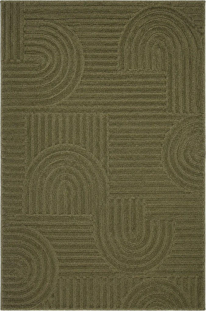 Koberec Boston 7966 OLIVE rozmery koberec: 200x290 cm