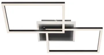 Stropná lampa otočná s diaľkovým ovládaním CCT LED FRAME 50 cm