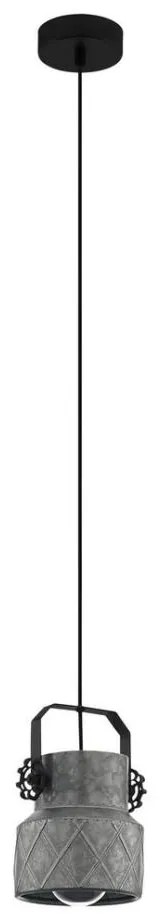 Eglo 39854 - Závesné svietidlo HILCOTT na lanku 1xE27/40W/230V