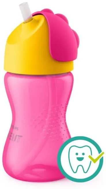Philips AVENT Hrnček 300 ml Bendy s ohybnou slamkou dievča+WW Soapberry 60ks