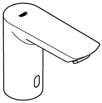 GROHE 36452000 - Elektronická infračervená umývadlová batéria BAU COSMOPOLITAN E chróm