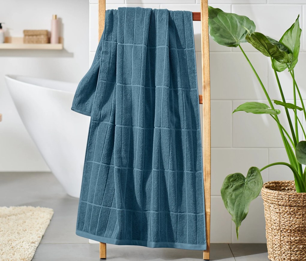 Osuška v prémiovej kvalite, modrá