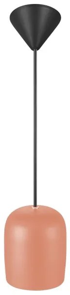 Nordlux - Luster na lanku NOTTI 1xE27/25W/230V oranžová