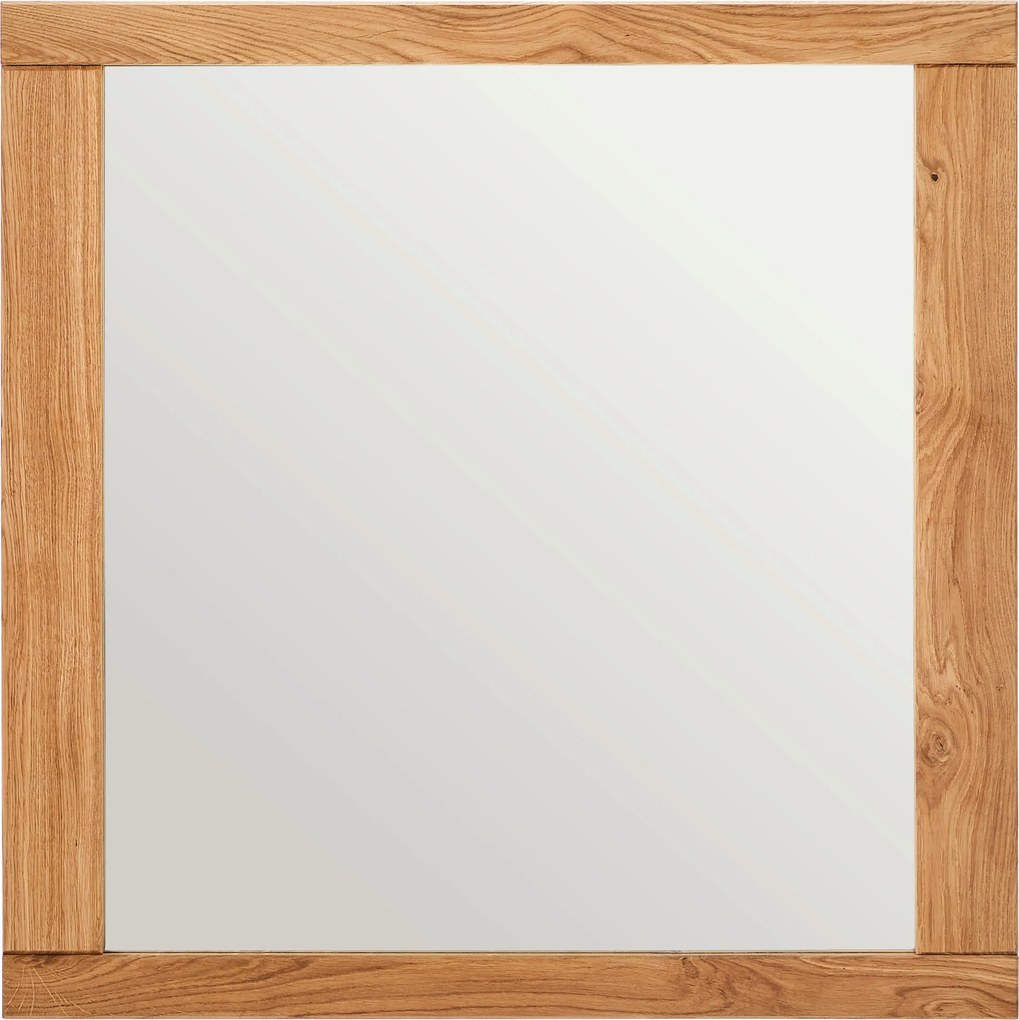XXXLutz NÁSTENNÉ ZRKADLO, 80/80/2 cm, Linea Natura - Skrine - 001416003102