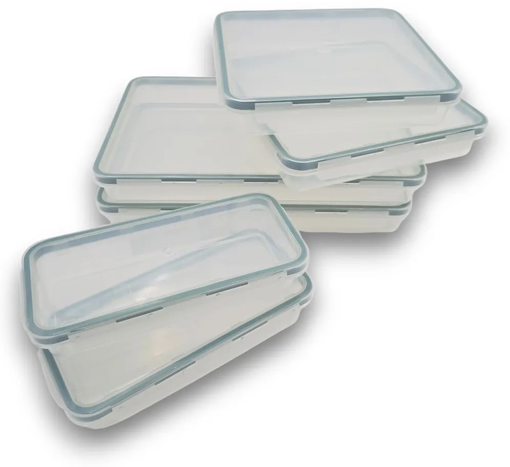 Orion Súprava 6 plastových dóz do chladničky, Lock & Lock UROVNEJTO