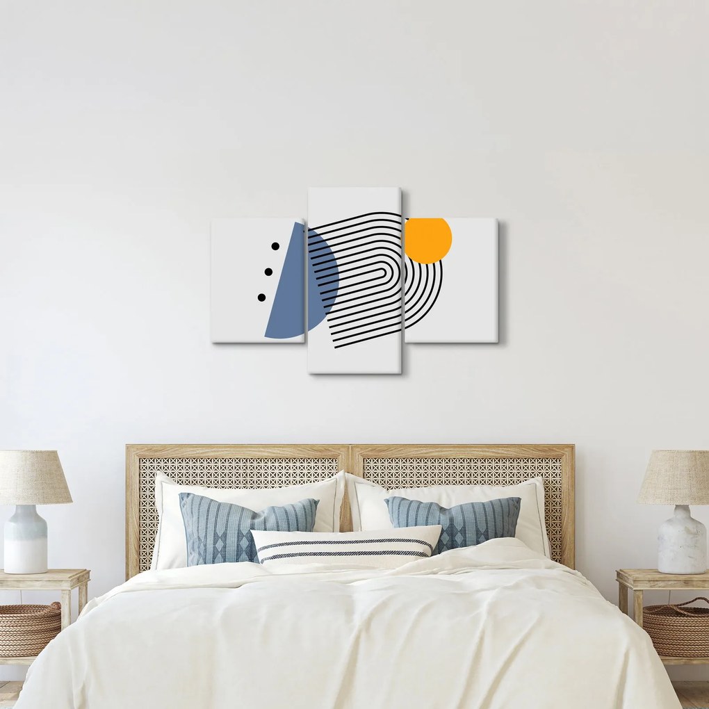 Obraz - Minimalistická abstrakcia N⁰2 (90x60 cm)