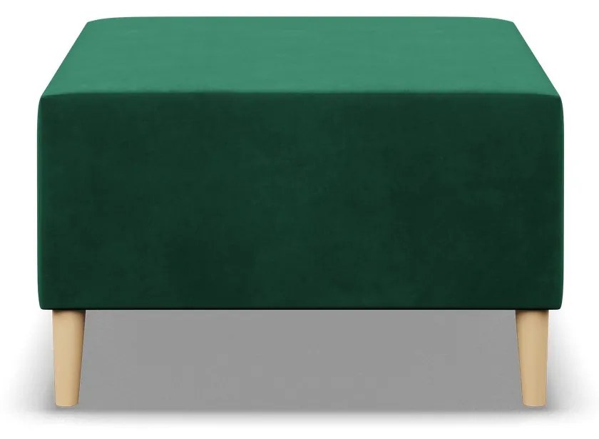 Podnožka ETNA - Kronos 70 x70 cm Zelená