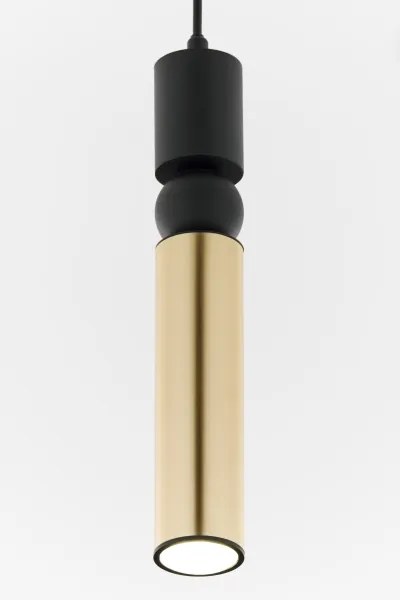 Jupiter 2006 - Luster na lanku ALAS 1xGU10/10W/230V zlatá/čierna