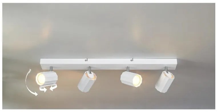 Livarno home Stropné svietidlo (stropné lištové svietidlo, biela)  (100393017)