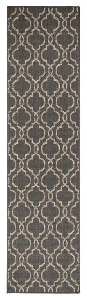 Sivo-béžový vonkajší koberec behúň 230x66 cm Milan - Flair Rugs