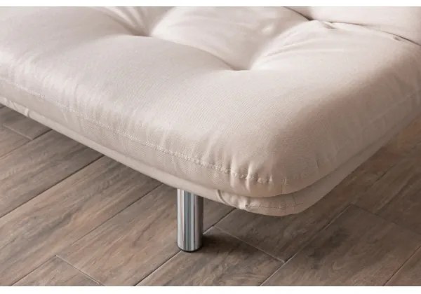 Dvojmiestná rozkladacia pohovka BAKU krémová