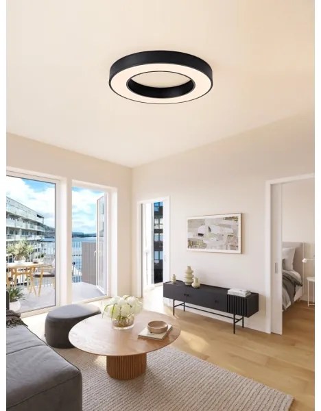 Immax NEO 07209L-LED Stmievateľné svietidlo PASTEL LED/53W/230V 60cm čierna Tuya+DO