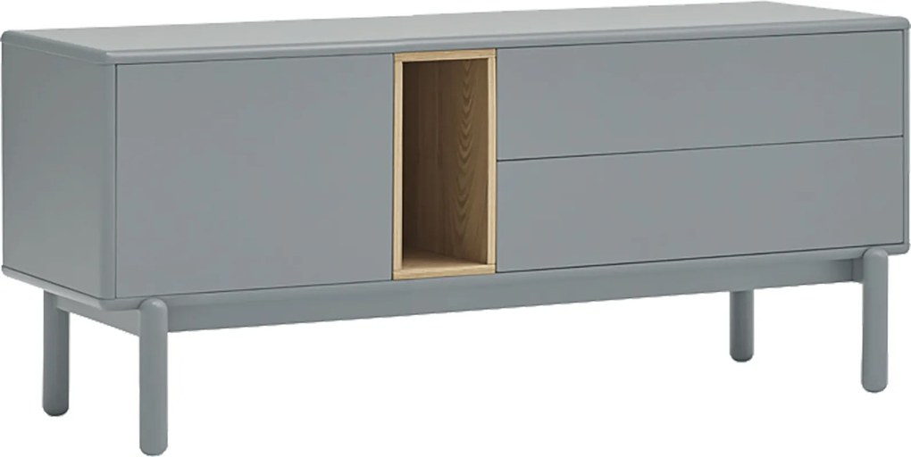 Teulat Corvo skrinka pod tv -Sivá - 140 cm