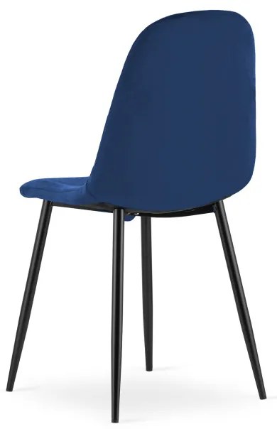 Set štyroch jedálenských stoličiek ASTI granátové (4ks)