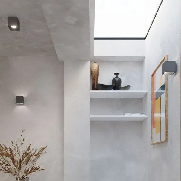 Sollux SL.0565 - Nástenné svietidlo QUAD 1 1xG9/8W/230V antracit