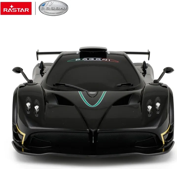 Diaľkovo ovládané RC auto Pagani Zonda R 1:14 Rastar čierne 35 cm pre deti 6+