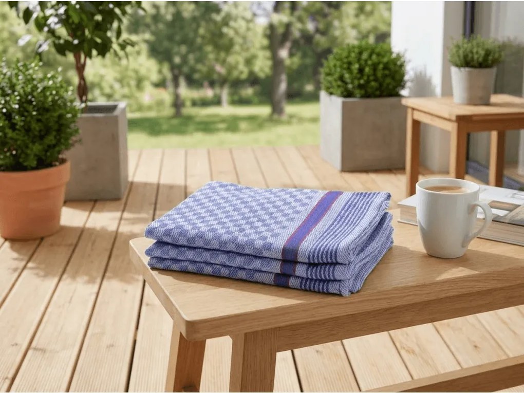 Uterák WORKER 50x100 cm, modrý