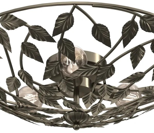 Stropné svietidlo ARION 3xE27/15W/230V mosadz