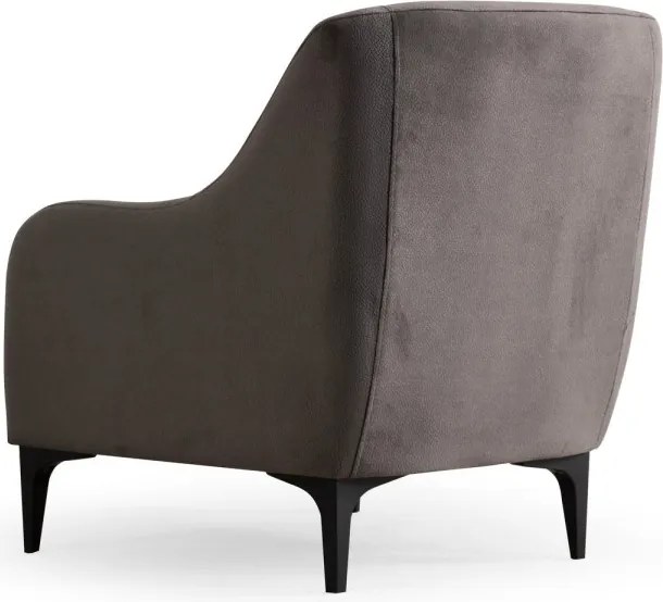 Křeslo Astana antracitové/černé