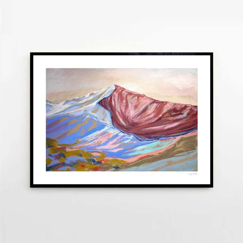 The Poster Club Plagát Velvet Peak IV by Mandy Maria 50x70 cm