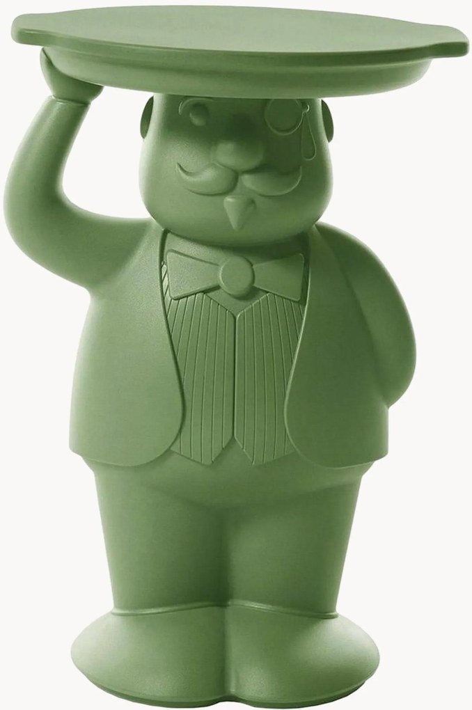 Oválny záhradný pomocný stolík Ambrogio
