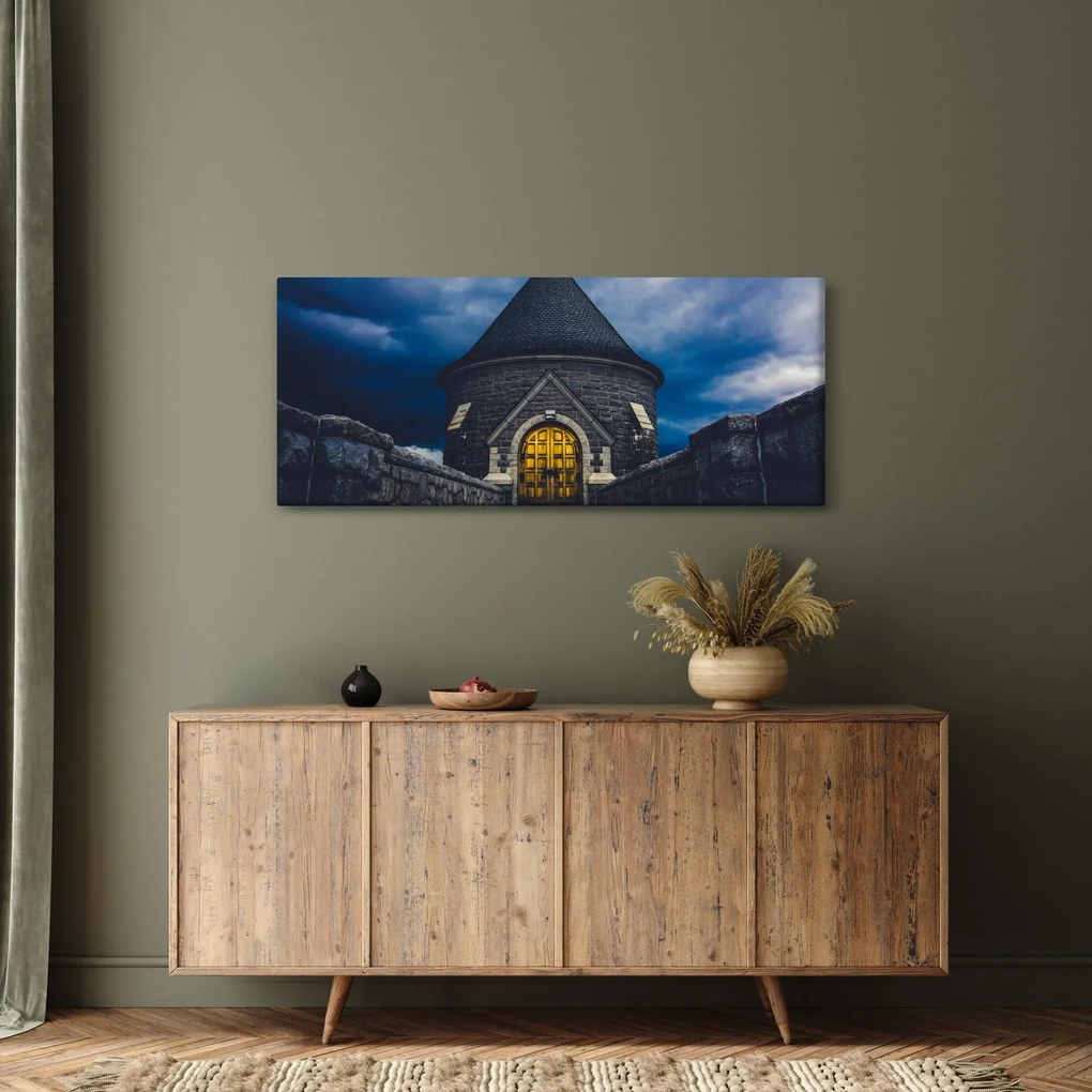 Obraz - Pred búrkou (120x50 cm)