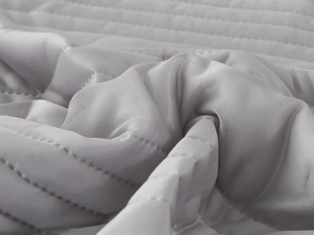 Chladiaca letná prikrývka CELIA, sivá Rozmer: 200 x 220 cm