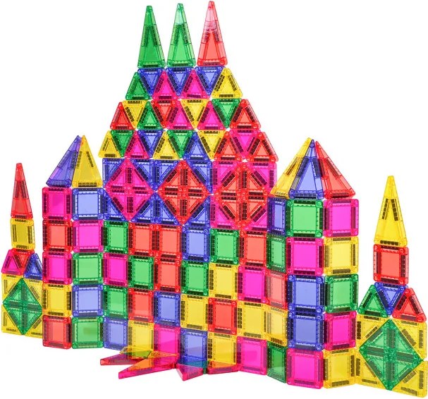 Magnetická stavebnica SUPER MAGNETISM Mini, 150 dielikov