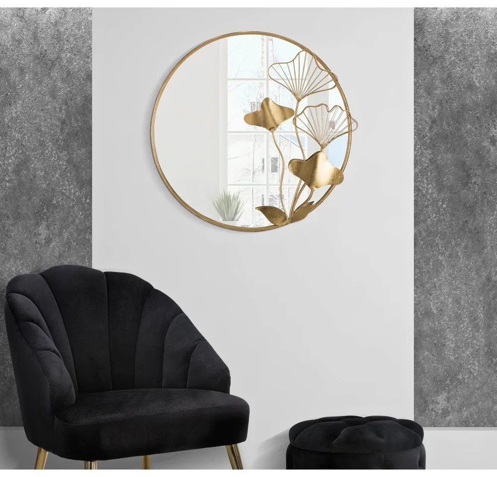 Nástenné zrkadlo ø 72 cm Flower – Mauro Ferretti