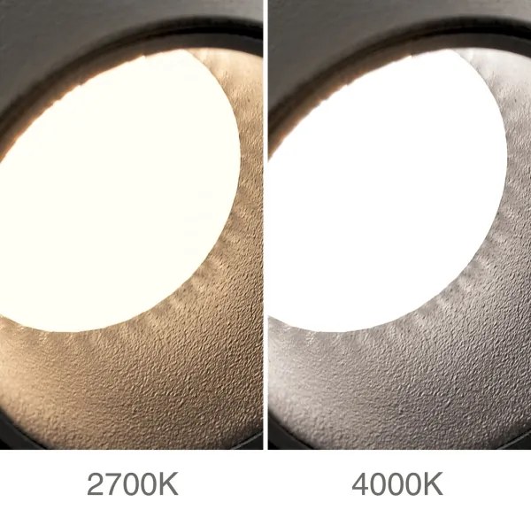 Orion - LED stmievateľné nabíjacie svietidlo LUXY LED/1W/5V 2200 mAh 2700/3000/4000K čierna