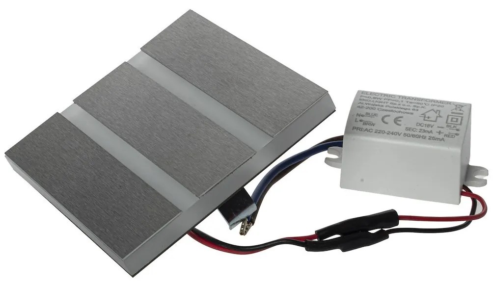 Schodiskové LED svietidlo Vox, 1x LED 0,6w, 4000k, s