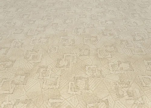 Koberce Breno Metrážny koberec BOSSANOVA 32, šíře role 300 cm, béžová